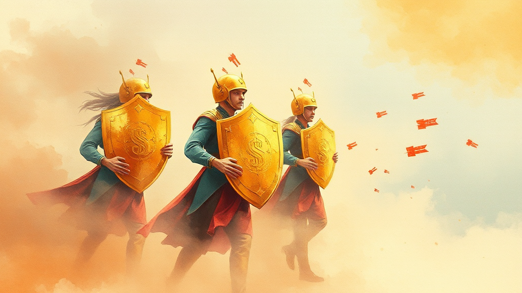 고환율 시대, 개인은 어떻게 대처해야 할까요? (watercolor 스타일)