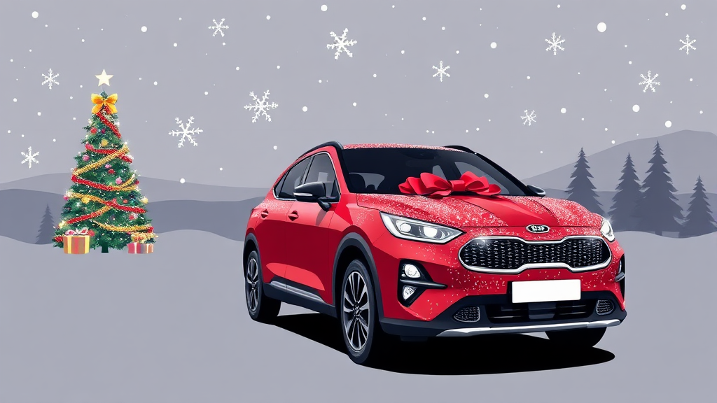 12월, 기아차 프로모션 집중 분석 (illustration 스타일)