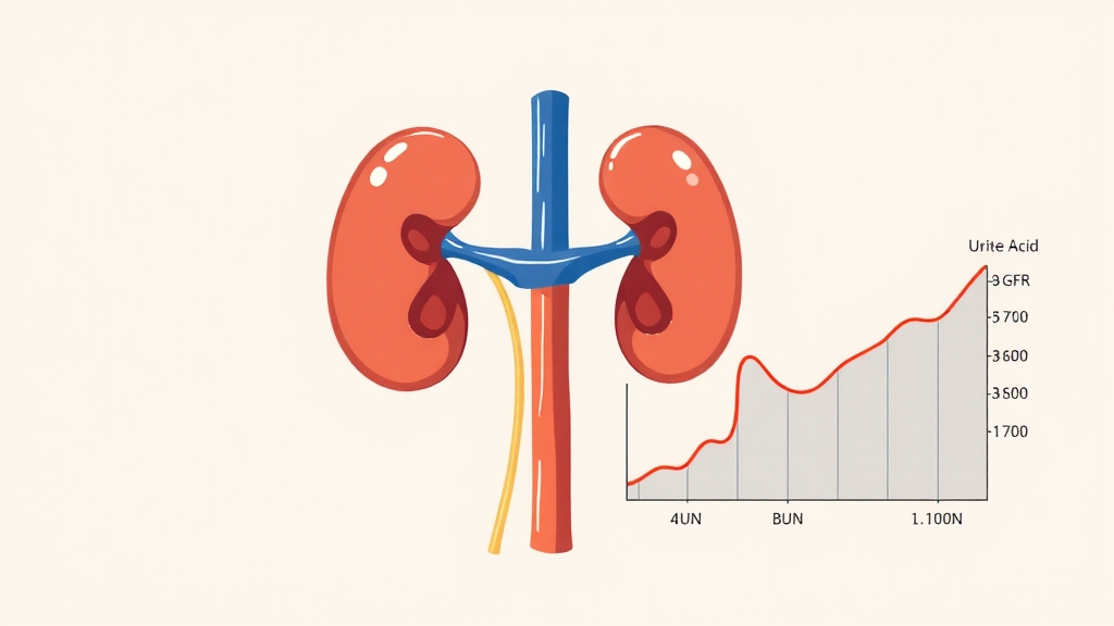 크레아티닌 외에 봐야 할 지표는? (cartoon 스타일)