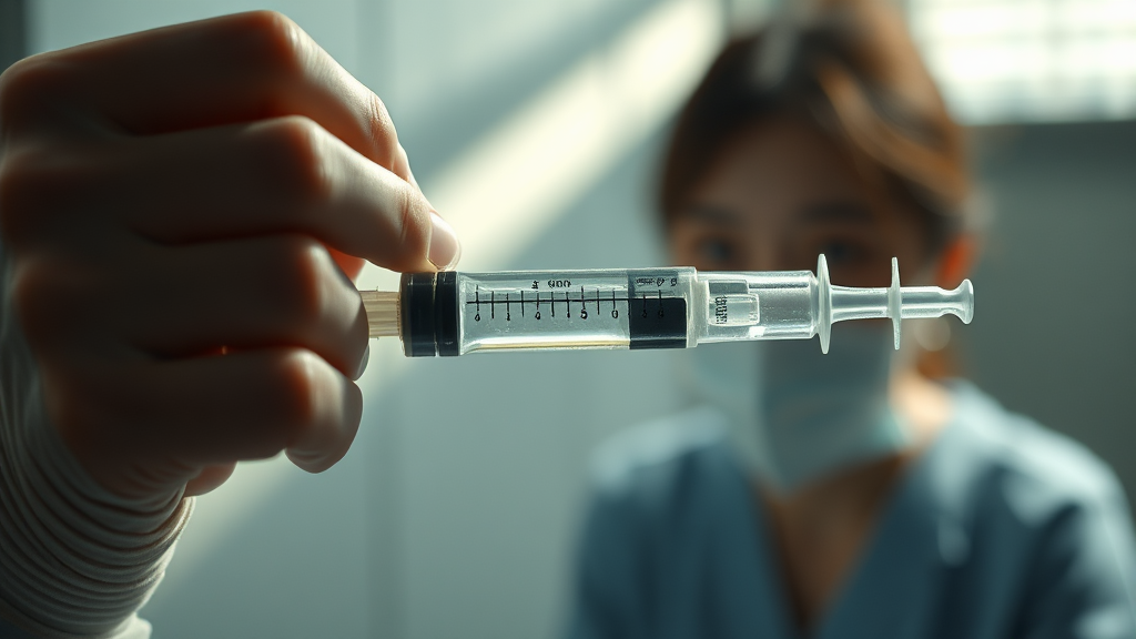 불법 의료 시술 의혹 및 쟁점 (realistic 스타일)