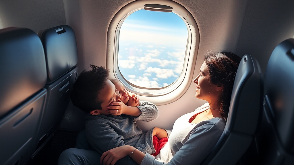 기내 편안하게 보내는 방법 (realistic 스타일)