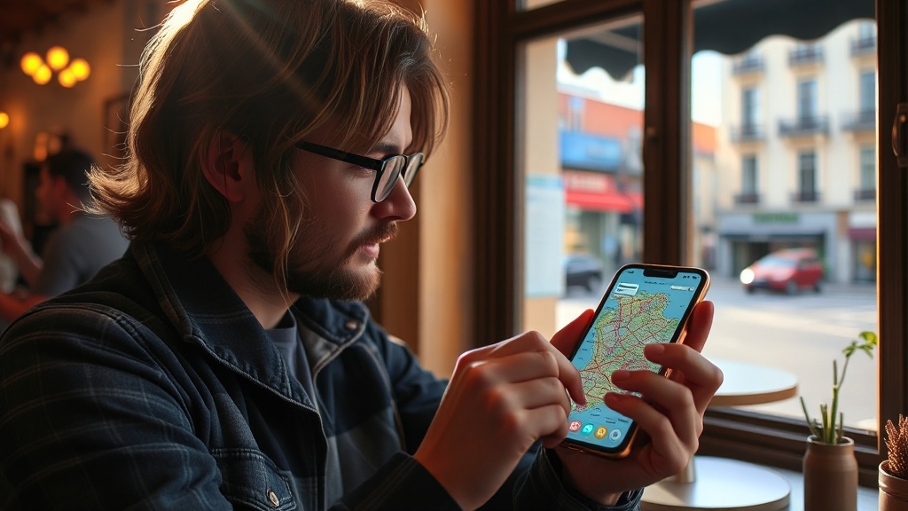 스마트한 로밍 선택으로 즐거운 해외여행! (realistic 스타일)