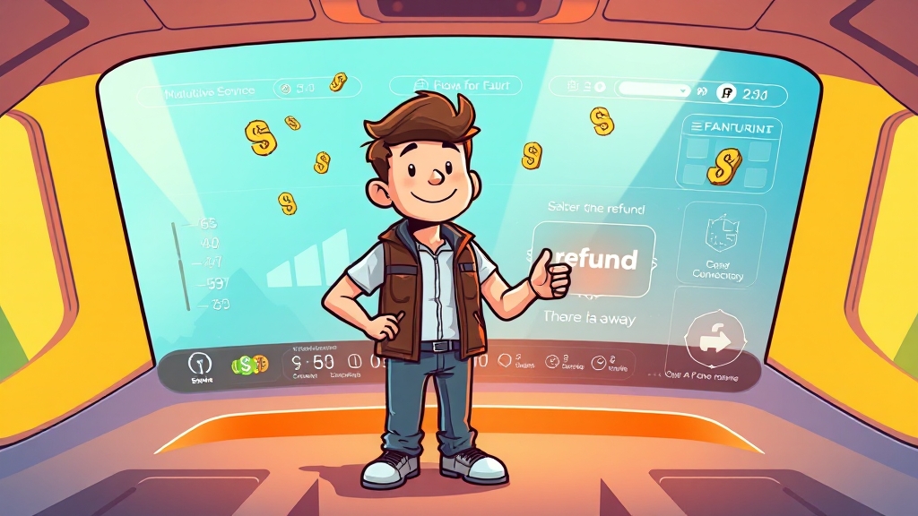 원클릭 환급 서비스 100% 활용 가이드 (cartoon 스타일)