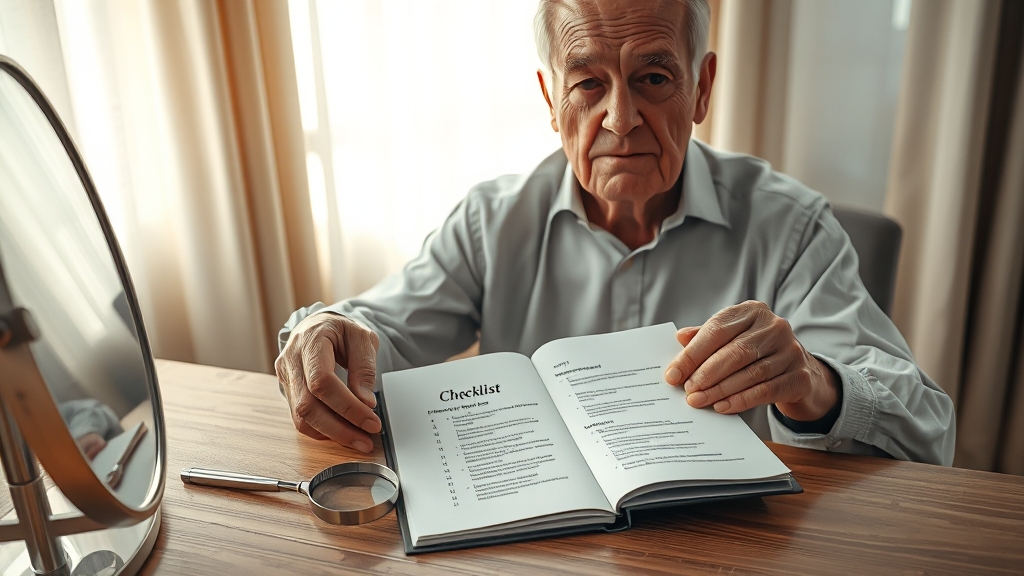 가입 전 체크리스트 (realistic 스타일)