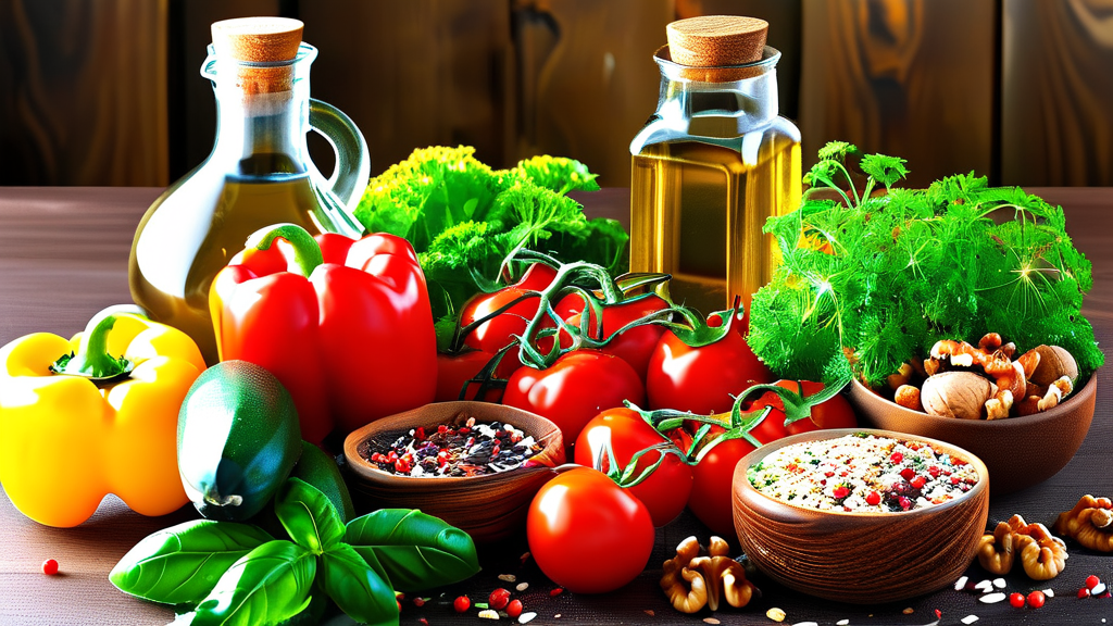 콜레스테롤 관리, 4주 로드맵으로 시작하기 (realistic 스타일)