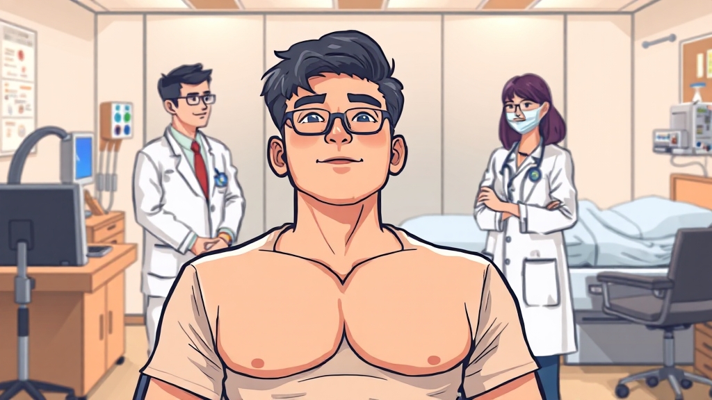 여유증 수술 비용, 얼마나 들까요? (cartoon 스타일)