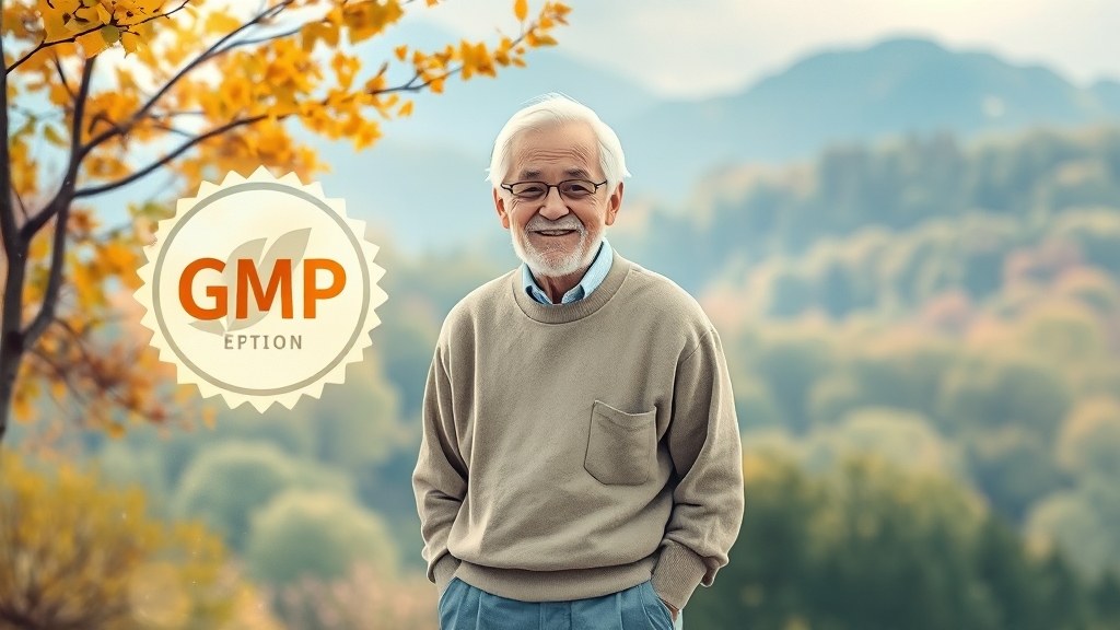 노년 건강을 위한 영양제 선택 가이드 (watercolor 스타일)