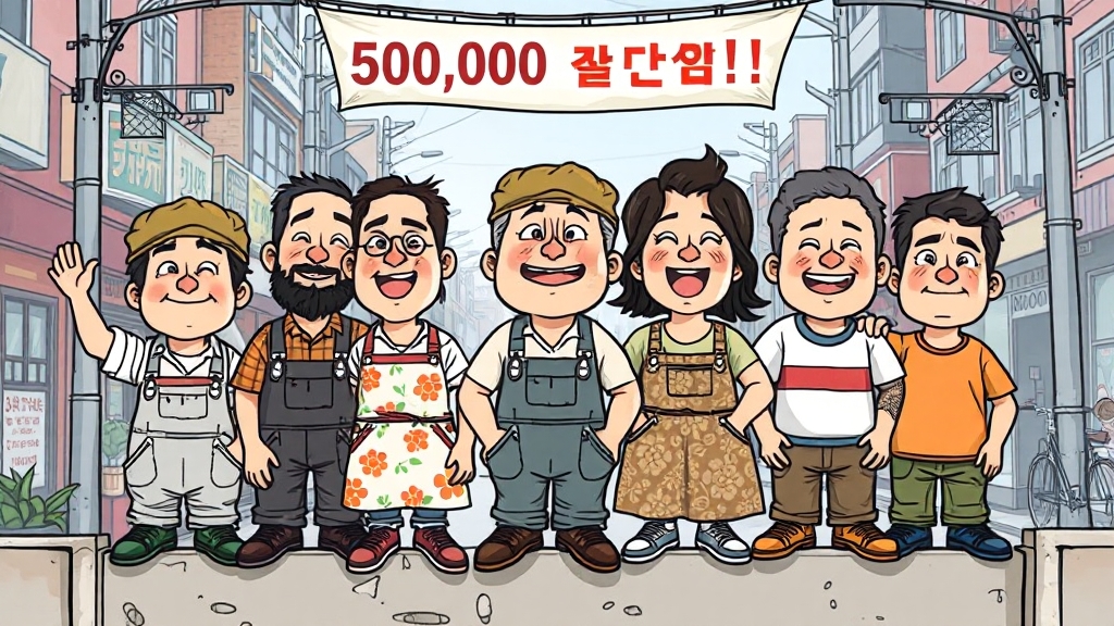 소상공인 지원금, 왜 중요할까요? (cartoon 스타일)