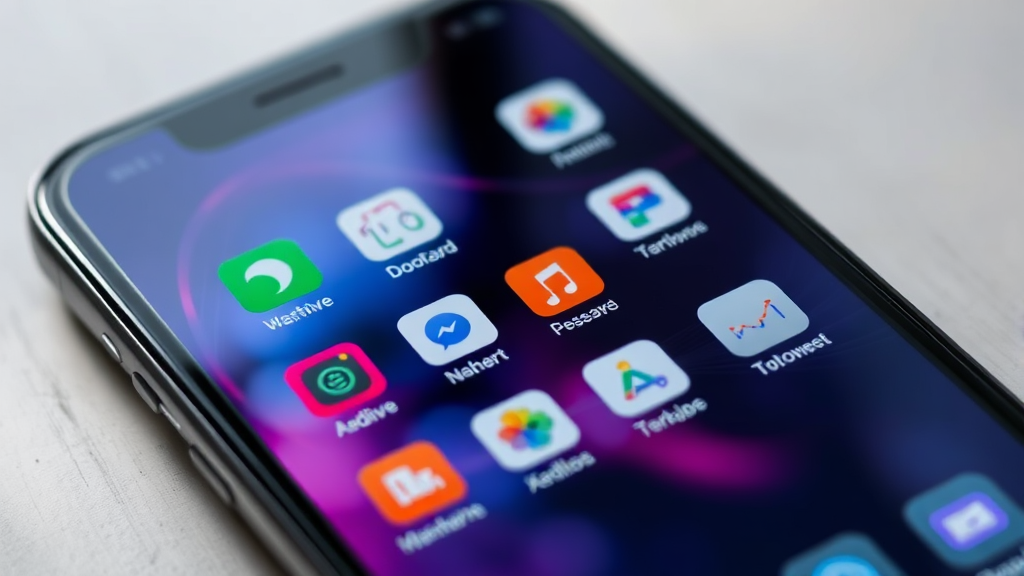 다양한 앱 개발 방식 (realistic 스타일)