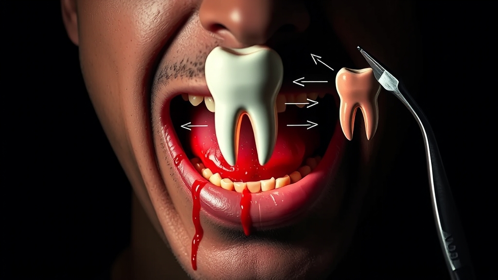 잇몸 염증, 어떻게 진행될까요? (illustration 스타일)