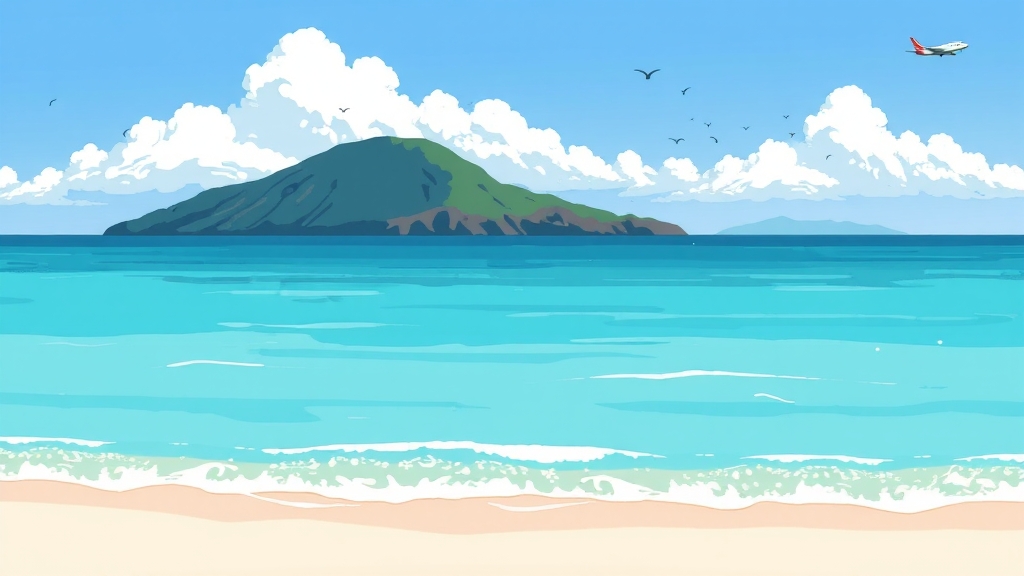 제주 여행 경비 절약 꿀팁 (illustration 스타일)