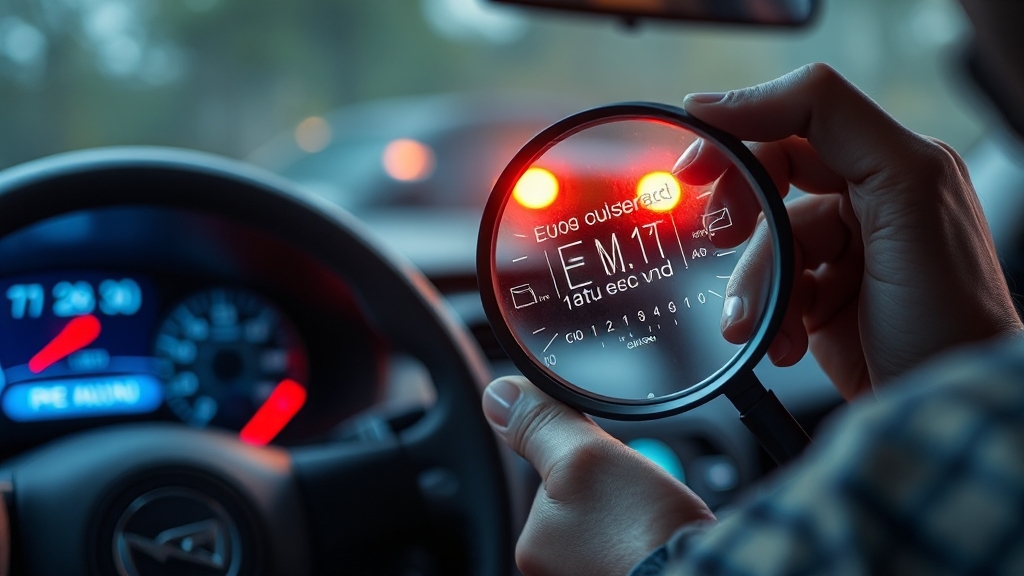 급발진 vs 차량 결함, 원인은? (realistic 스타일)