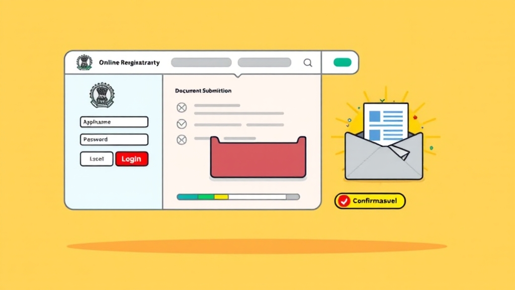 인터넷으로 간편하게 발급받기 (cartoon 스타일)