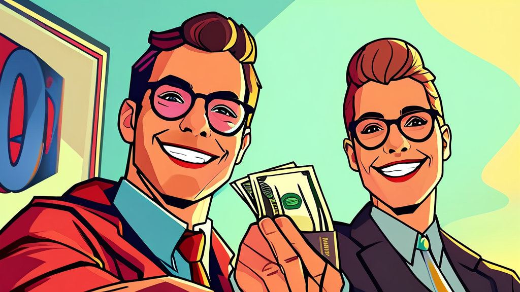 세금 환급, 왜 필요할까요? (cartoon 스타일)