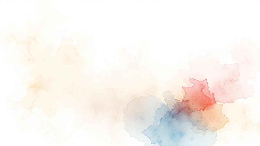 절세 사례 및 유의사항 (watercolor 스타일)