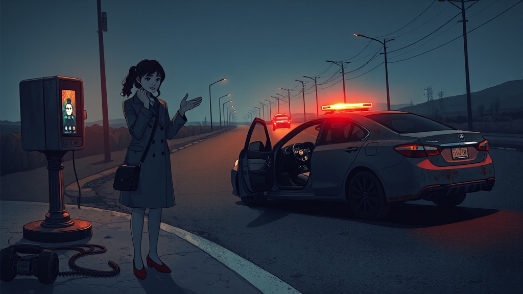 안심 드라이빙, 동부화재와 함께! (illustration 스타일)
