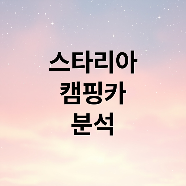 스타리아
캠핑카
분석 (스타리아 캠핑카 라운지 캠퍼 하이브리드 프레스티지)