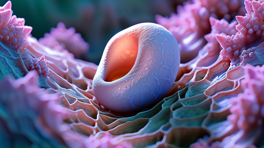 췌장암, 왜 조기에 발견하기 어려울까요? (realistic 스타일)