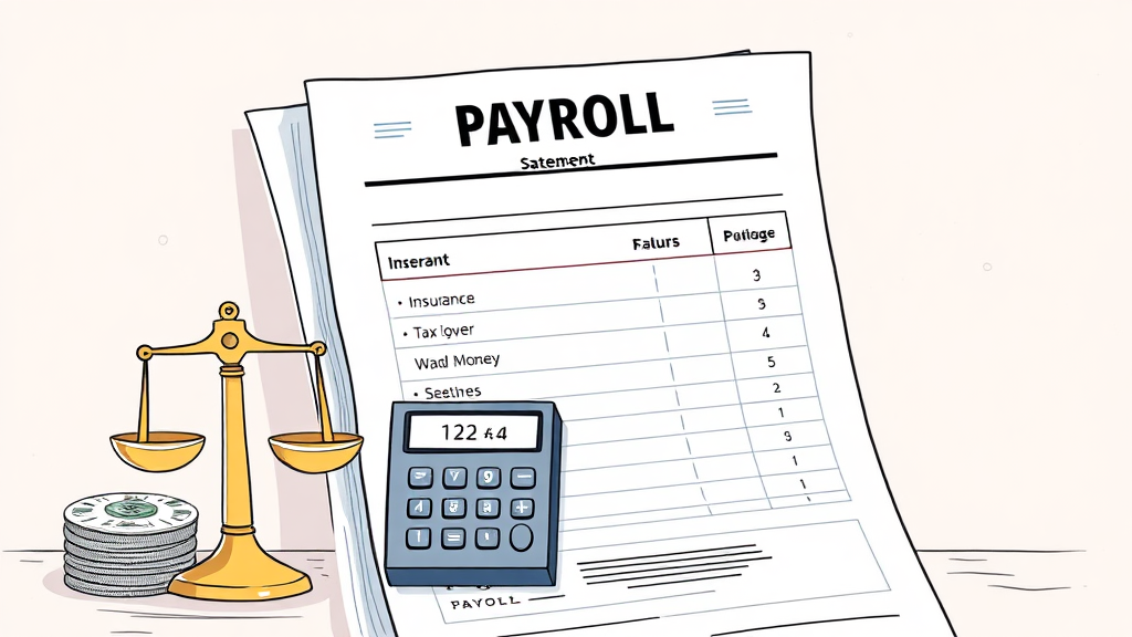 연봉별 월급 실수령액 (illustration 스타일)