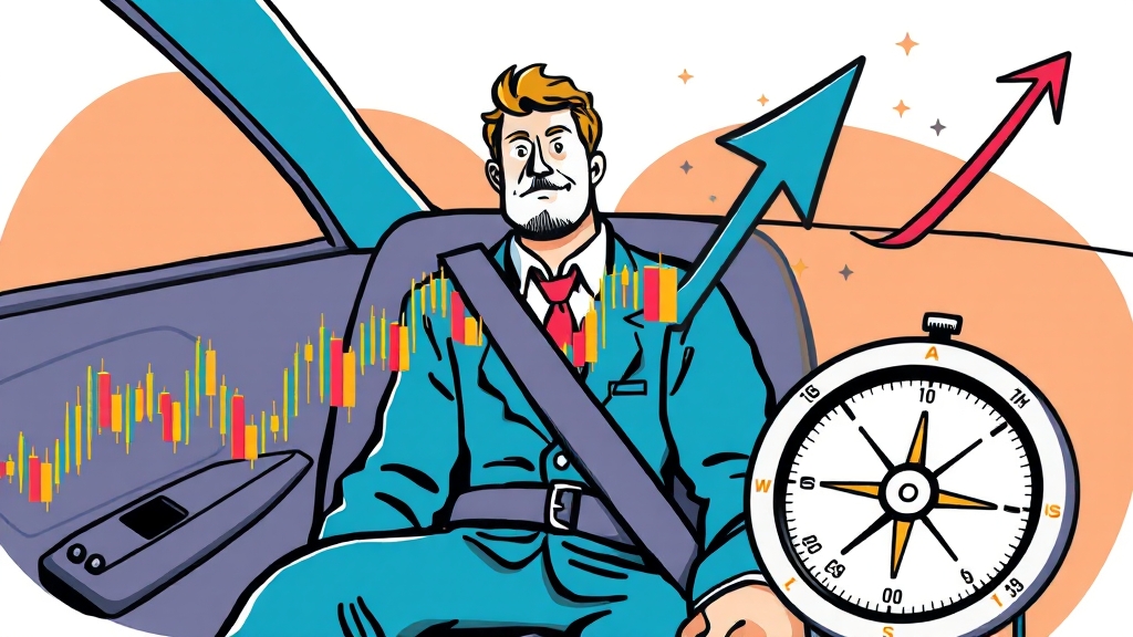 리스크 관리 & 투자 시 주의사항 (illustration 스타일)