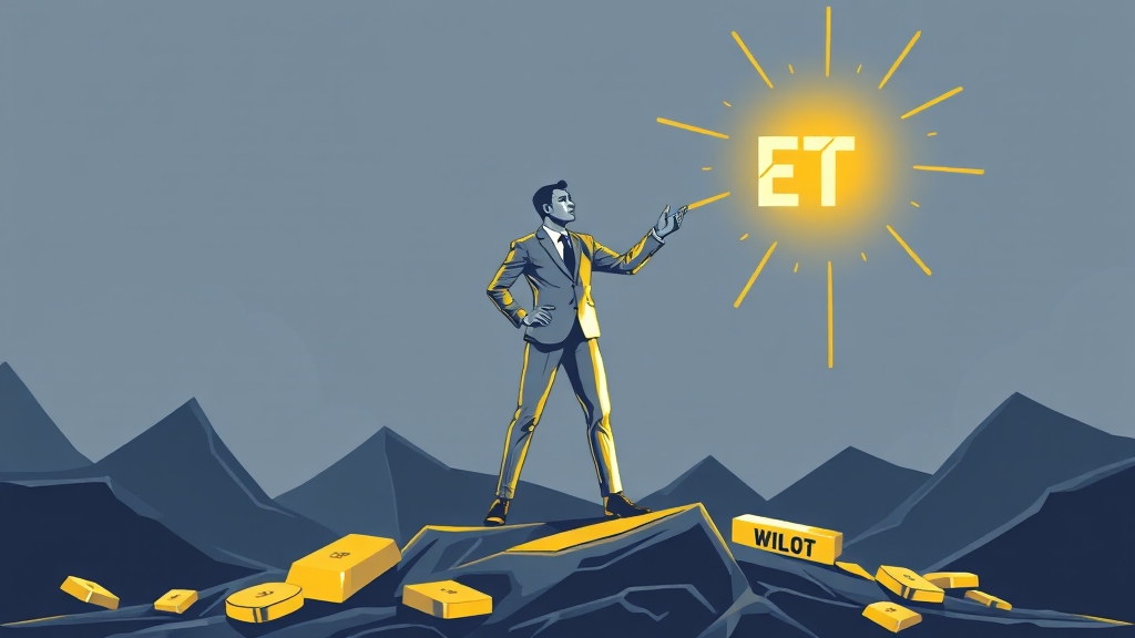금 ETF, 왜 투자해야 할까요? (illustration 스타일)