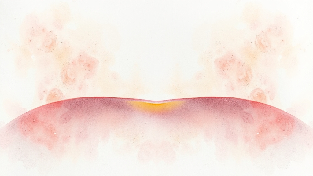 멜라논 크림 작용 원리 (watercolor 스타일)