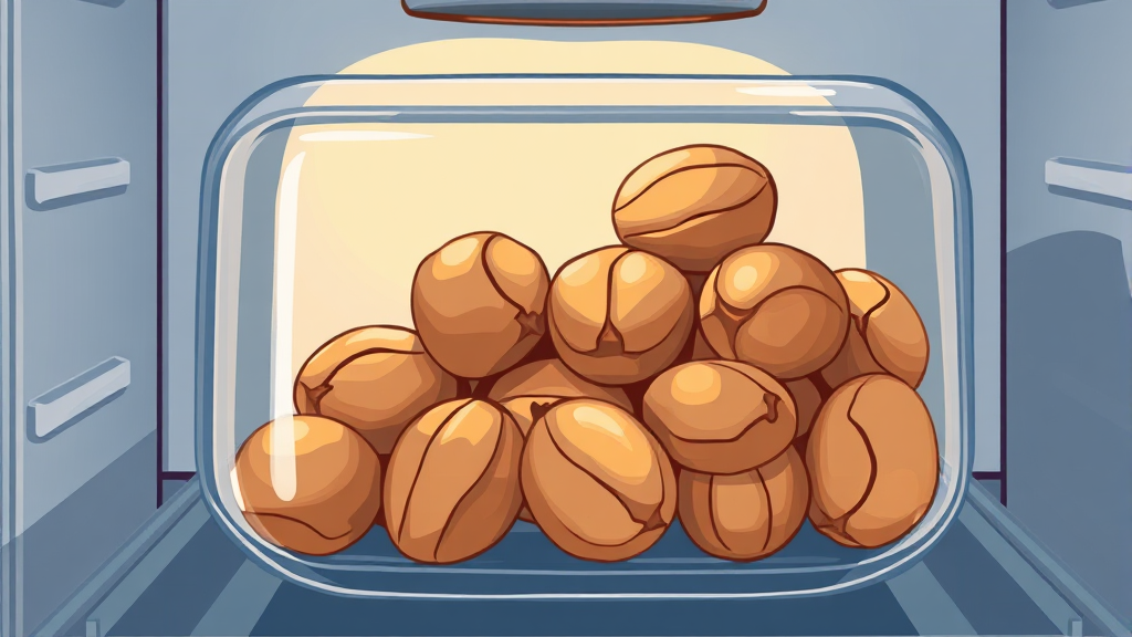 브라질너트의 맛과 보관법 (illustration 스타일)