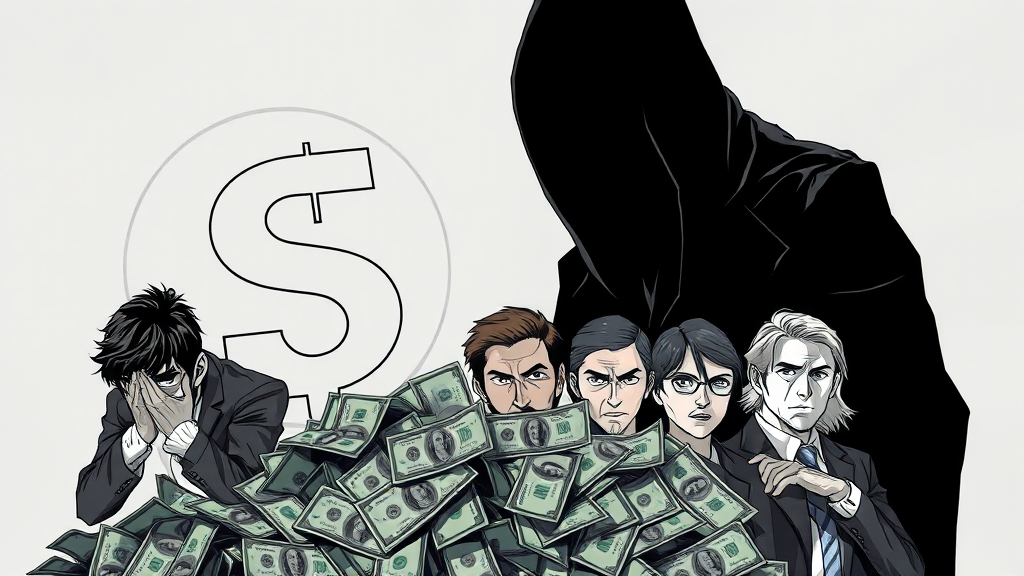 USDT, 논란 속의 강자? (illustration 스타일)