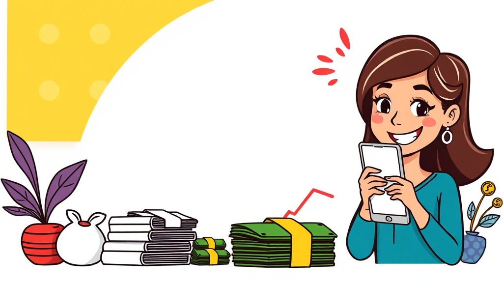 한도 상향, 승인률 높이는 꿀팁 (cartoon 스타일)