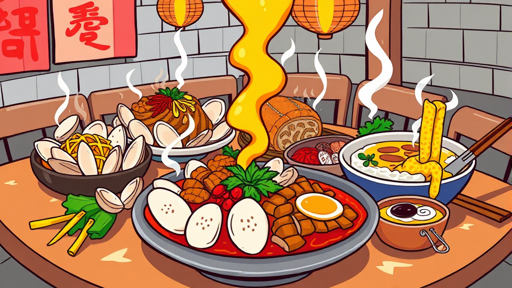 사이드 메뉴 및 추가 정보 (cartoon 스타일)