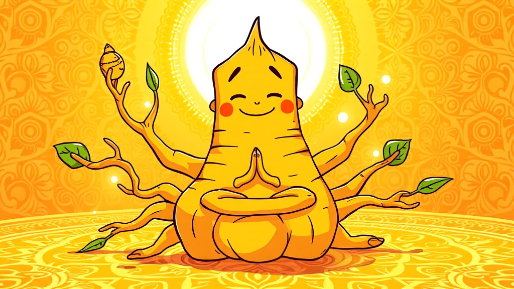 커큐민, 무엇일까요? (cartoon 스타일)