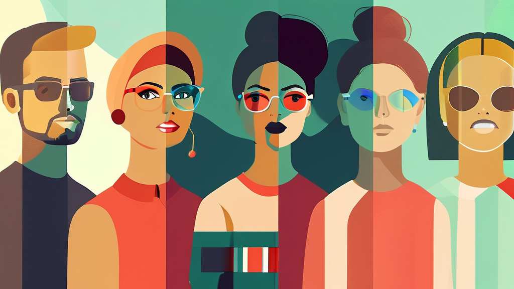 가장 인기 있는 무료 MBTI 테스트 사이트 추천 및 특징 비교 (illustration 스타일)