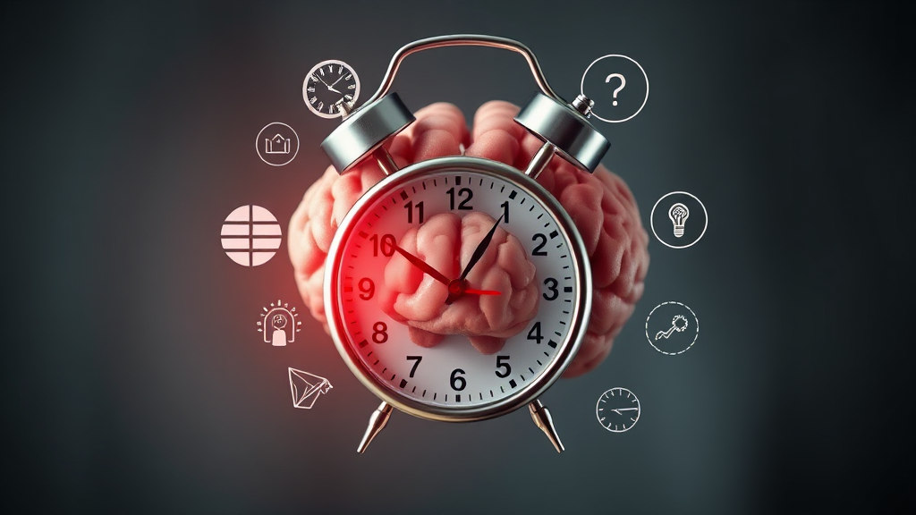 아침 두통, 왜 생기는 걸까요? (realistic 스타일)