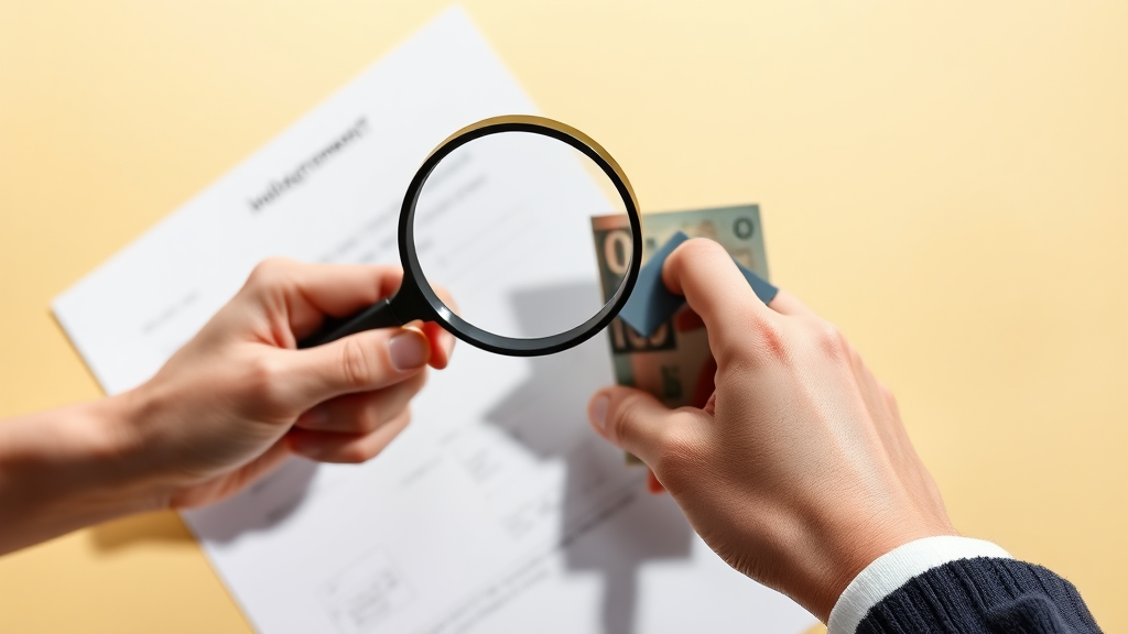 계약 시, 권리 확보가 중요 (realistic 스타일)