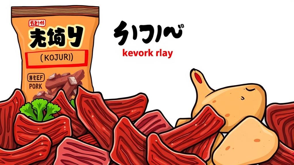 코주부 육포 가격 & 구매 가이드 (cartoon 스타일)