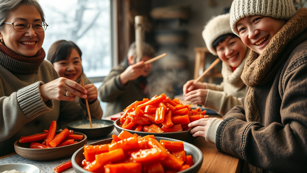 김장, 어렵지 않아요! (realistic 스타일)