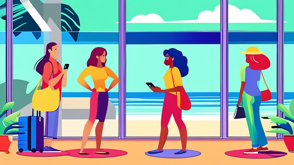 폭염으로부터 건강을 지키는 필수 안전 수칙 (cartoon 스타일)