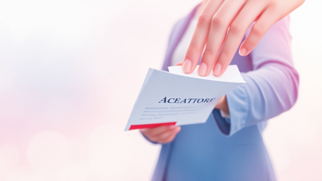 위임장이란? (watercolor 스타일)