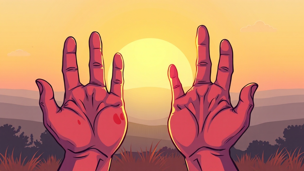 류마티스 관절염이란? (cartoon 스타일)