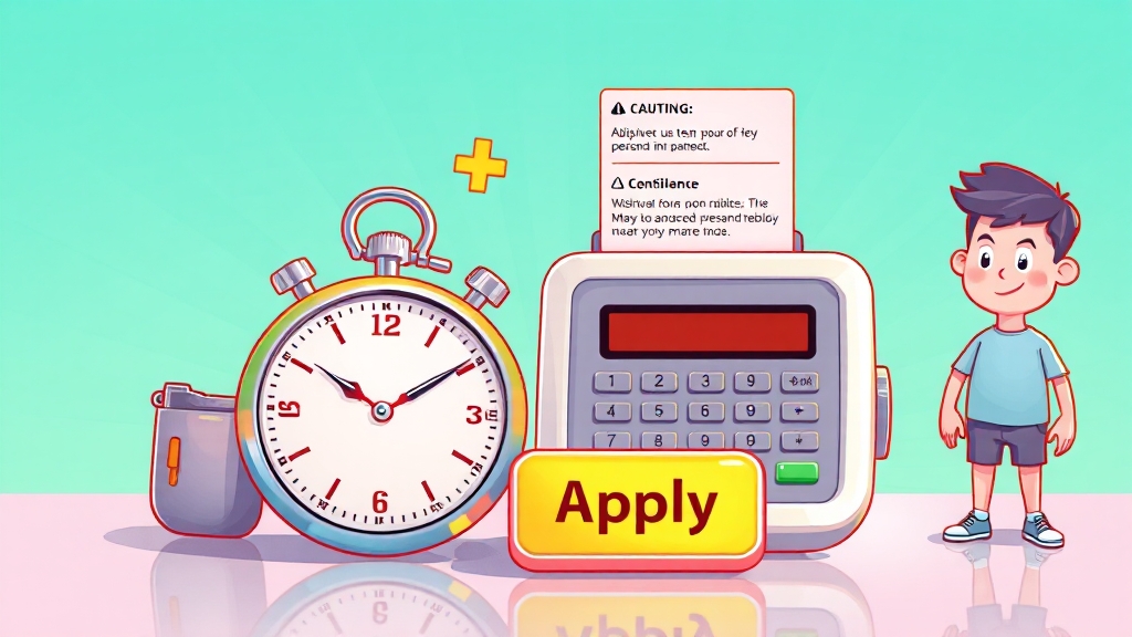 상생지원금 유의사항 (cartoon 스타일)