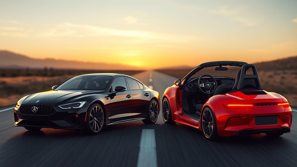 GT SE vs Sport SE: 나에게 맞는 트림은? (illustration 스타일)