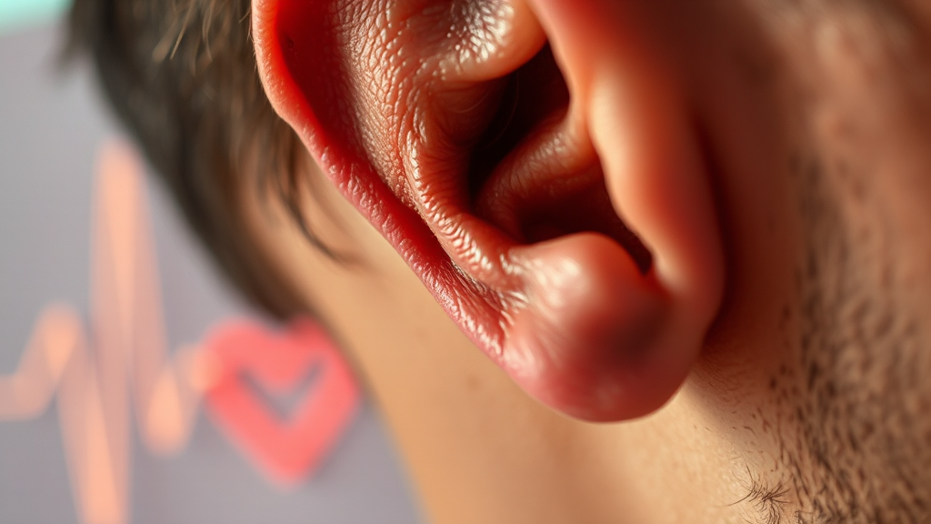 귓불 주름 오해와 진실 (realistic 스타일)