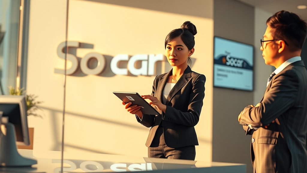 쏘카 고객센터 연결 시 유의사항 (realistic 스타일)