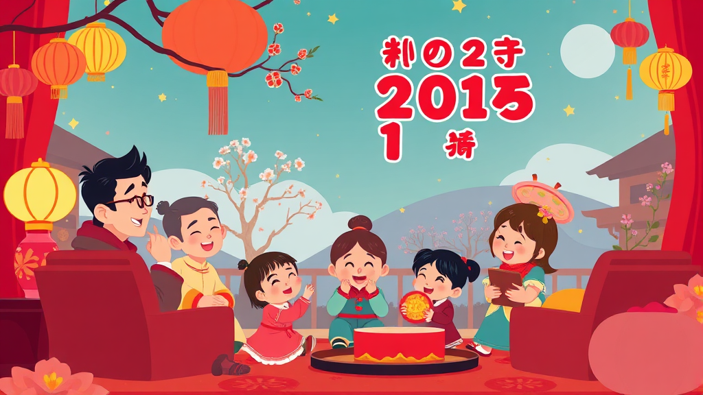 2026 설날, 최고의 영화와 함께하는 풍성한 연휴 (cartoon 스타일)