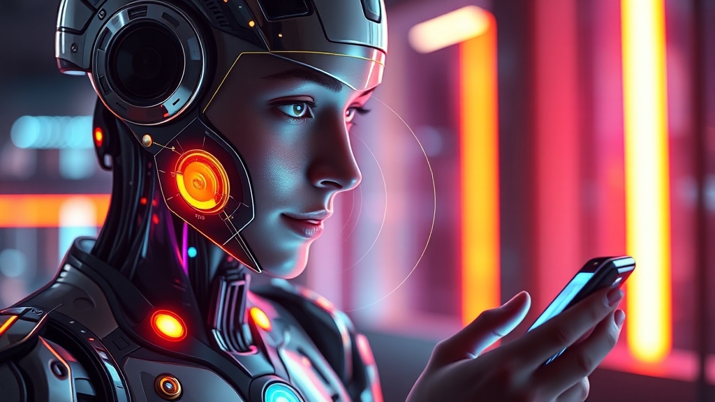 제미나이 음성 인식, 똑똑하게 활용! (realistic 스타일)