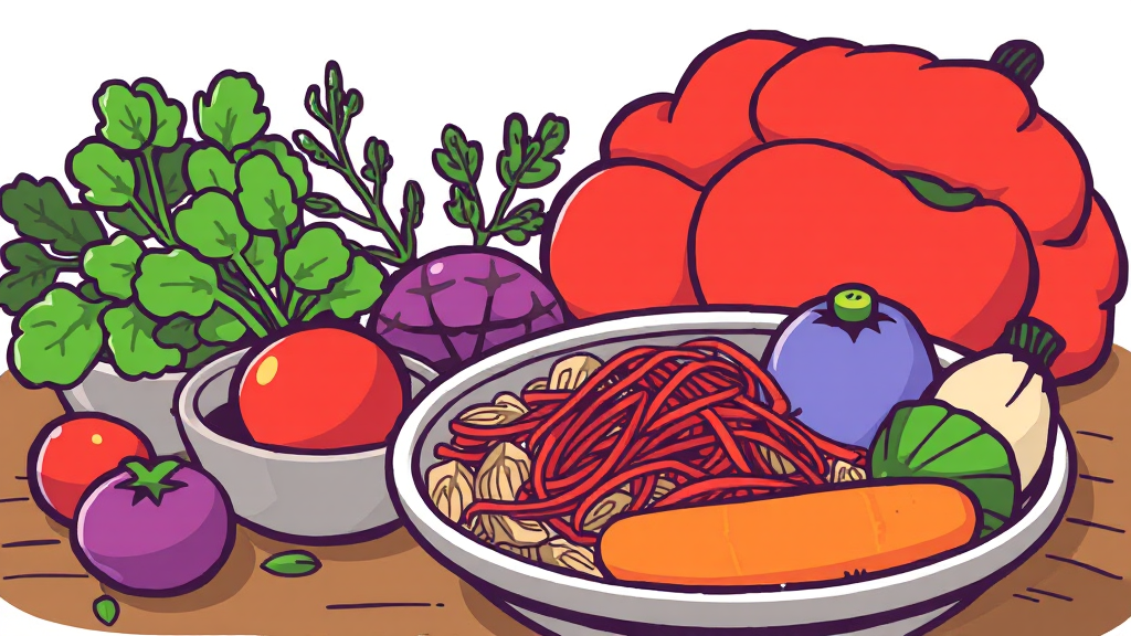 주요 성분 & 놀라운 효능 (cartoon 스타일)