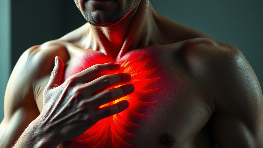 주요 전조증상과 신호 (realistic 스타일)