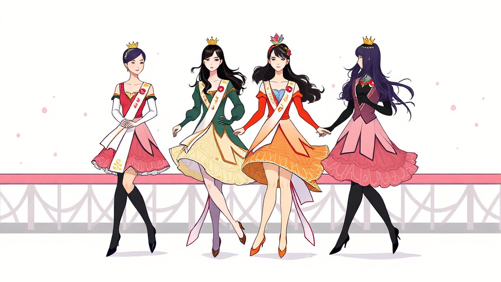 미스트롯4 심사위원, 초호화 라인업! (illustration 스타일)