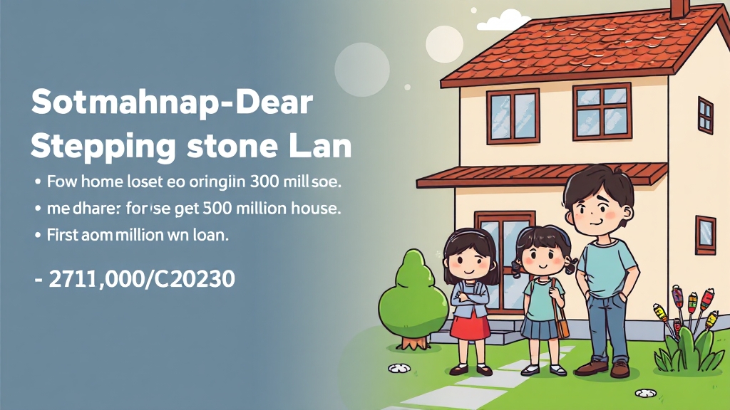 대출 한도 & LTV 변경 (cartoon 스타일)