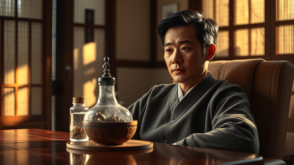 보약, 제대로 복용하는 방법 (realistic 스타일)